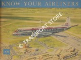 Book cover of [Shell-Mex and BP Ltd.] Know Your Airliners by TAYLOR, John W.R.